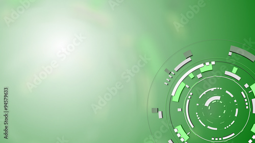 Wallpaper Mural Futuristic business hud background Torontodigital.ca