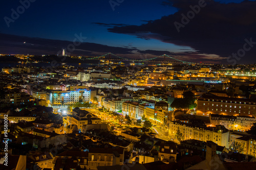 Panorama of lisbon   Lisboa Portogallo