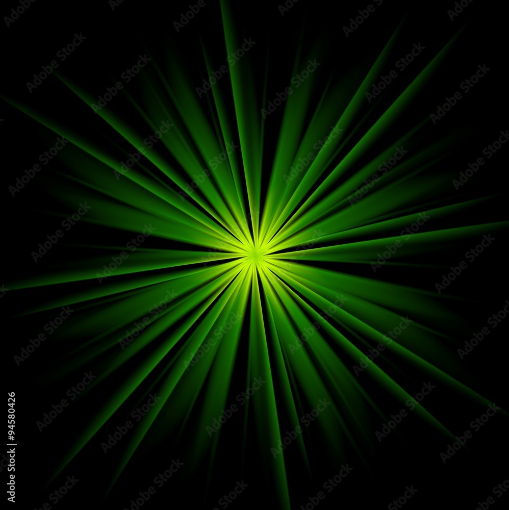 Dark green beams abstract background Dark green beams abstract background