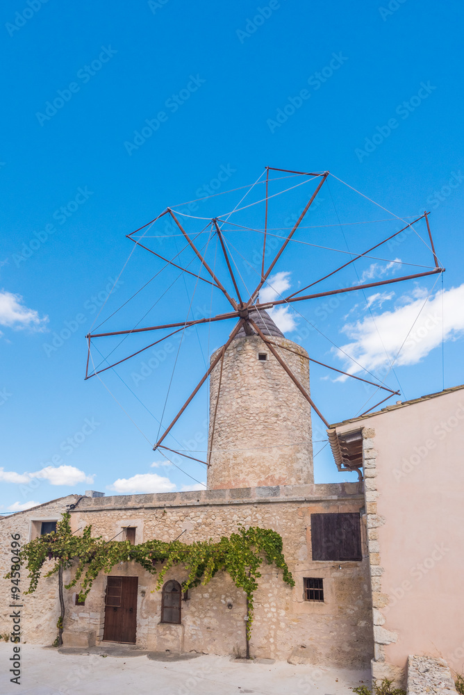 Traditionelle Windmühle, Mallorca