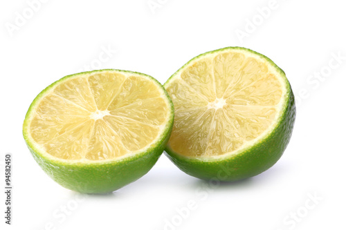  lime isolated on a white background