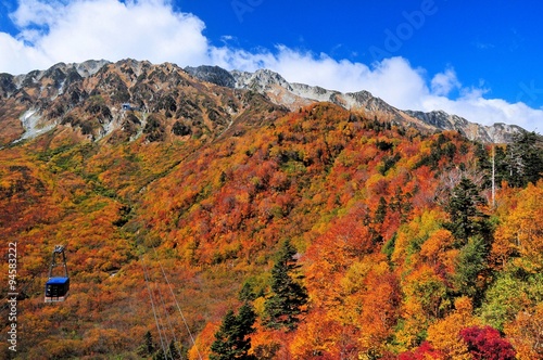 秋の立山黒部アルペンルート
