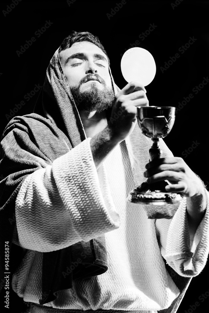 Obraz na plátně Jesuschrist praying