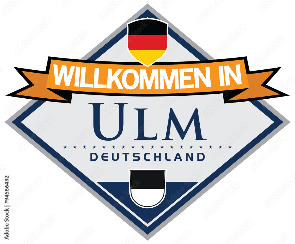 ulm germany sticker