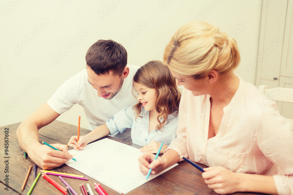 happy family drawing at home happy family drawing at home