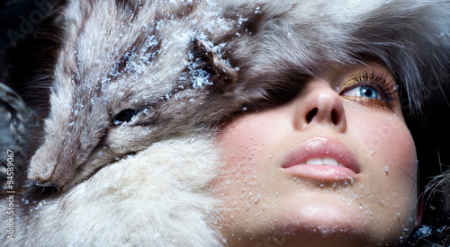 Tableau sur toile Winter Fashion
