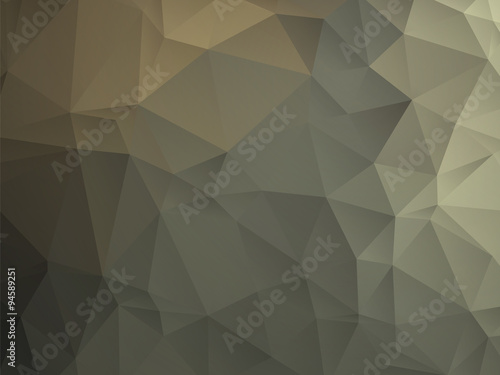 Abstract geometric triangle dark brown leather background