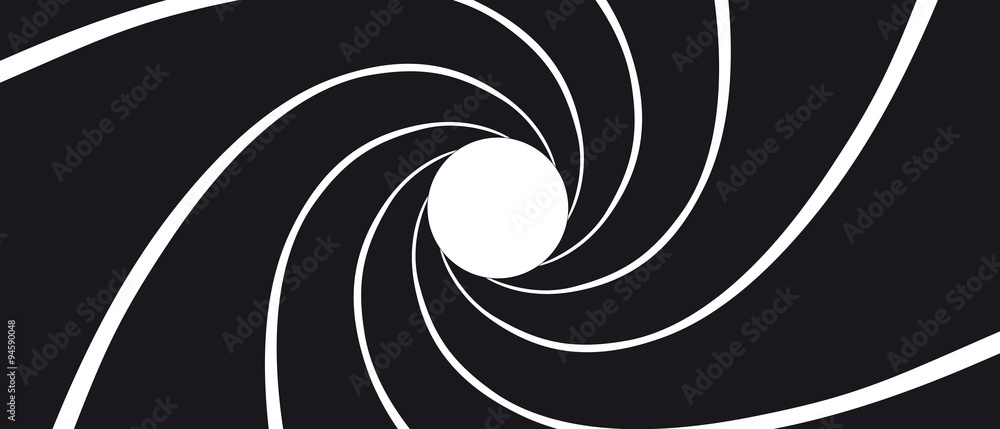 Φωτογραφία James Bond Gun Barrel - Illustration