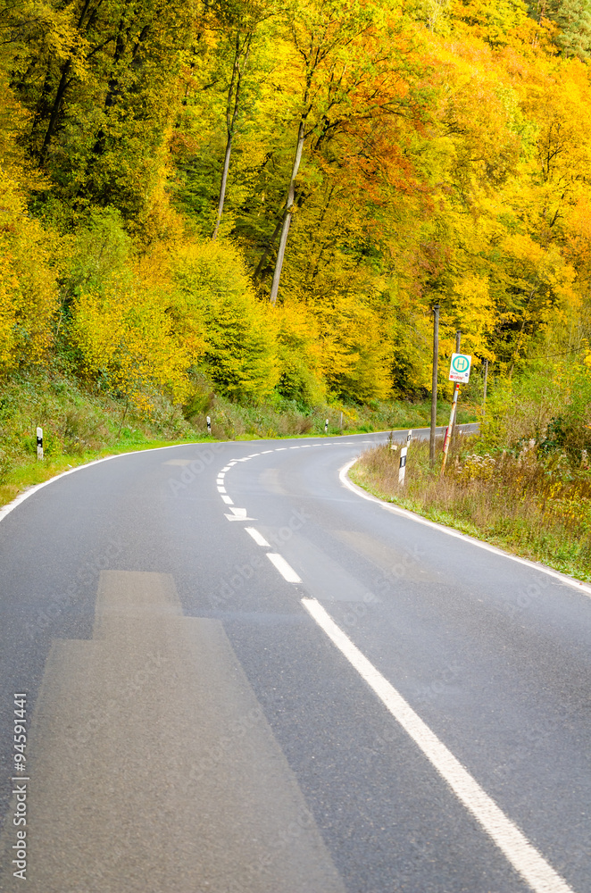 Fototapeta premium Landstrasse