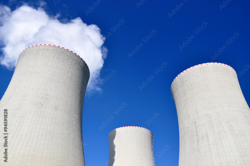 Nuclear power plant Temelin in Czech Republic Europe Nuclear power plant Temelin in Czech Republic Europe