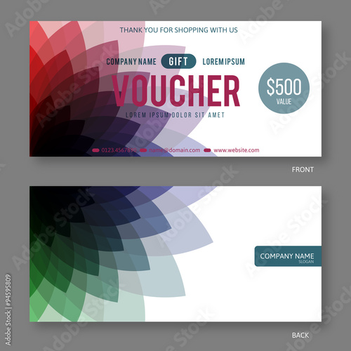 Modern Gift Voucher Templat