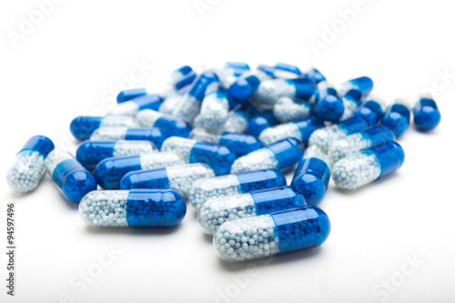 pills and tablet, the medical means, macro.