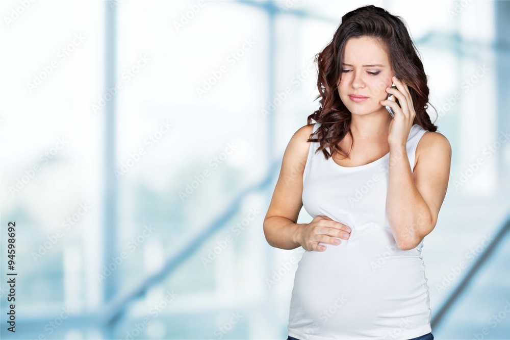 Fototapeta premium Pregnant.