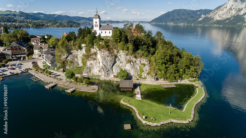 Traunsee, Luftaufnahme