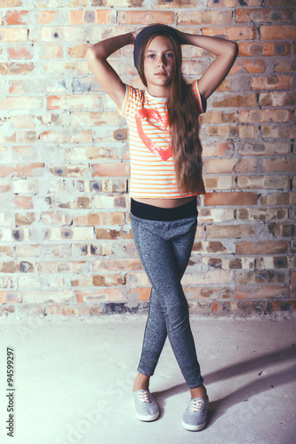 Canvas Print Teenage girl