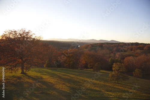 Fototapeta Naklejka Na Ścianę i Meble -  Blue Ridge Mountains 
in the fall