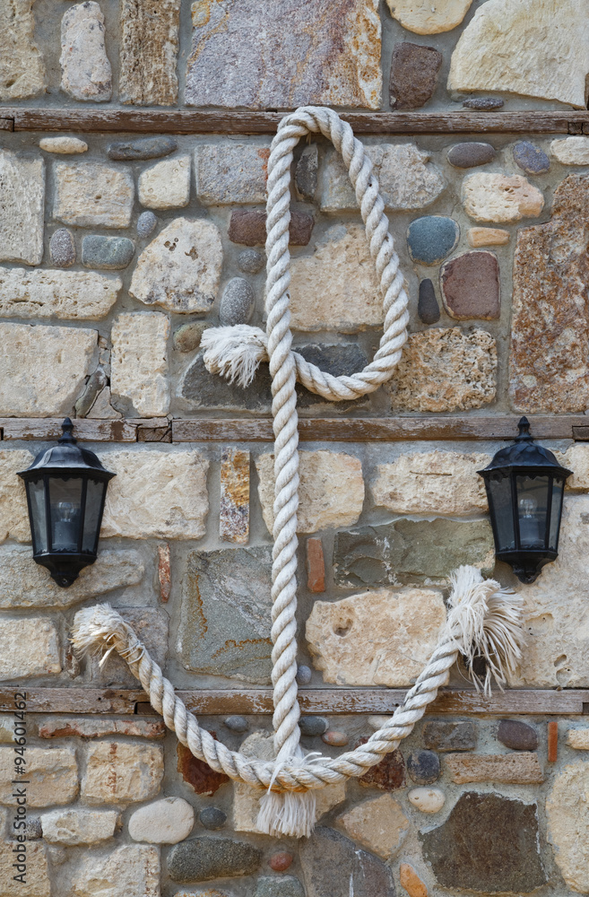 Fototapeta premium Decorative marine themed light fitting