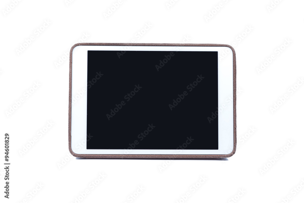 Digital tablet isolated on white background Digital tablet isolated on white background