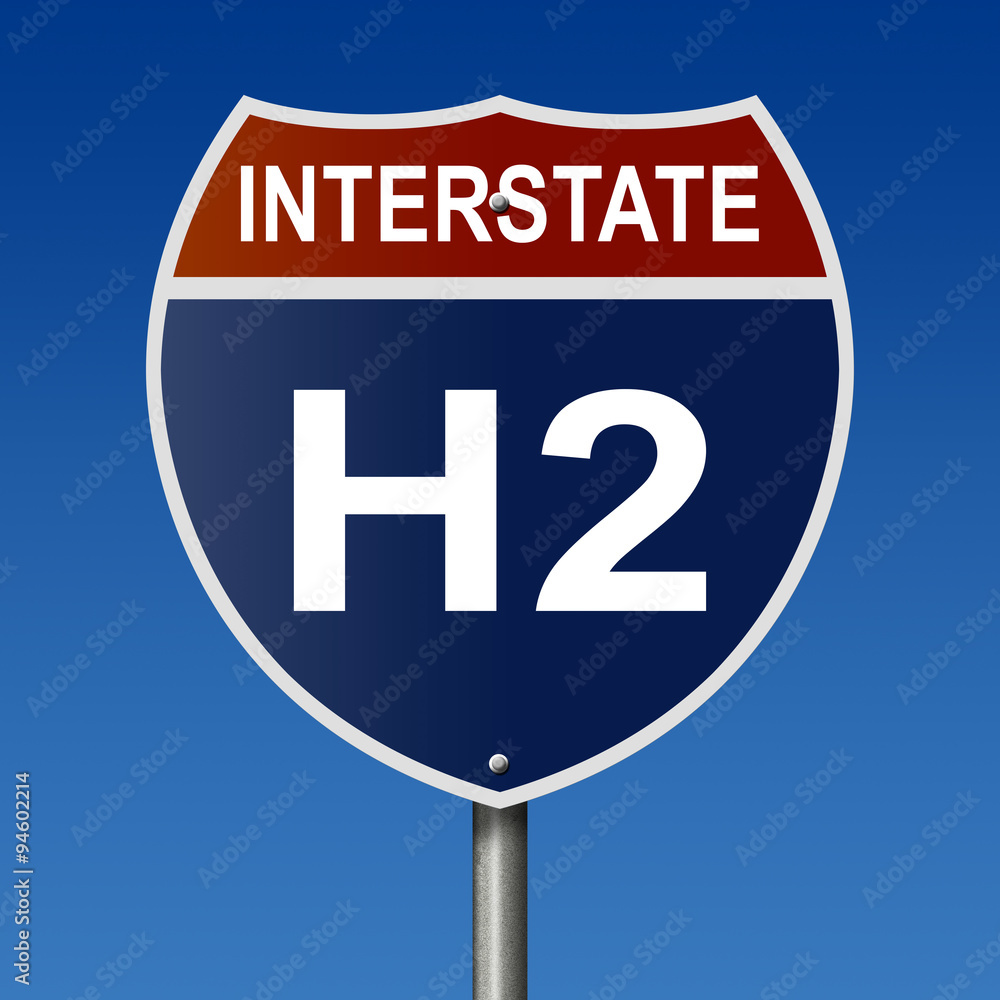 Sign for Hawaii Interstate 2, part of the National Highway System on Oahu Sign for Hawaii Interstate 2, part of the National Highway System on Oahu