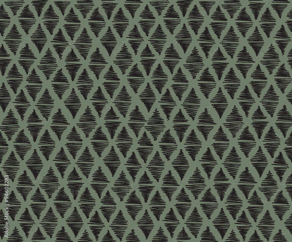 Geometric hand drawn seamless pattern. Geometric hand drawn seamless pattern.