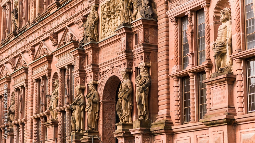 Obraz premium castle of heidelberg