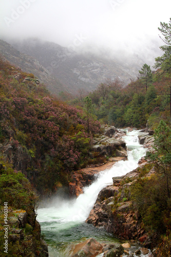 Waterfall in Portugal