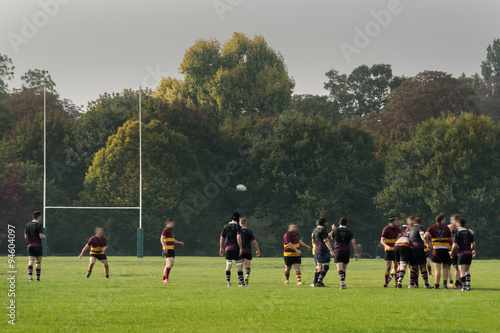 Rugby Match in the Park