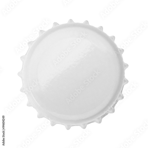 Bottle cap isolated on white background. without shadow