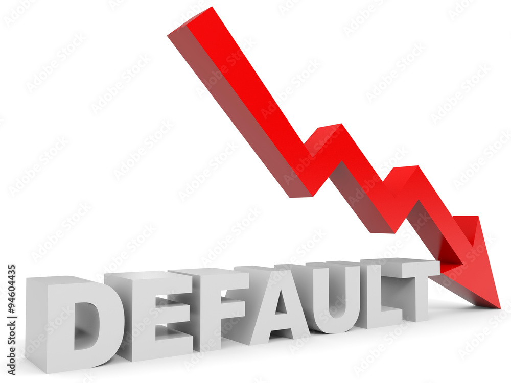 Graph down default arrow.