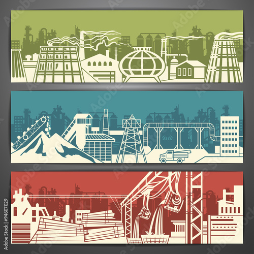 Metallurgy banners