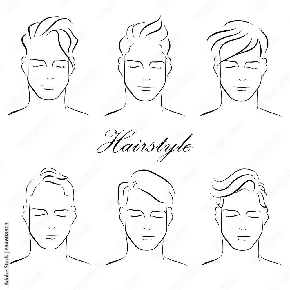 How To Draw Men's Hair - Short Hair Graphite Pencil Tutorial - YouTube