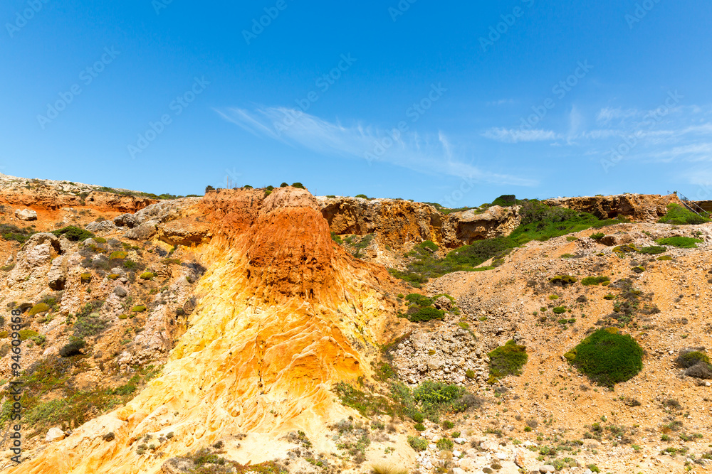 Obraz premium Rocky hills