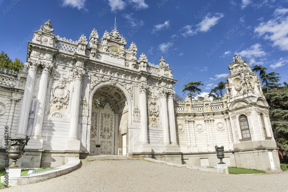 Gate Of The Sultan, Dolmabahce Palace, Istanbul, Turkey