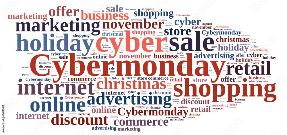 Obraz premium Cyber monday.