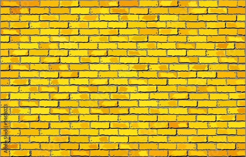 Yellow brick wall, 
Retro yellow brick wall vector, 
Seamless realistic white brick wall, 
Brick wall background, 
Abstract vector illustration
