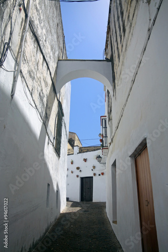 Alley in Arcos de la Frontera, Spain