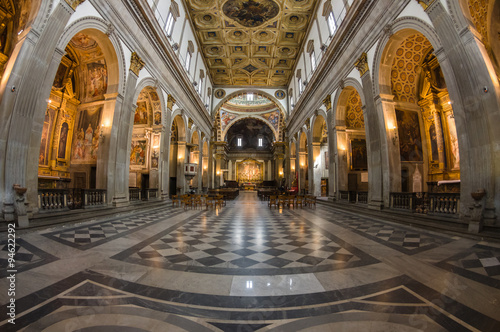 Church interior at Assisi, Italy © Emanuele Mazzoni