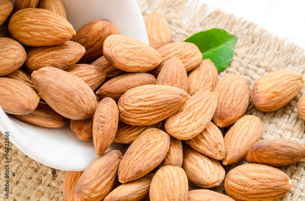 Fototapeta premium Almonds.
