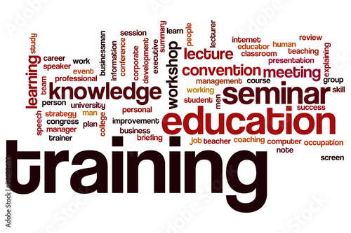 Training word cloud concept #94622600