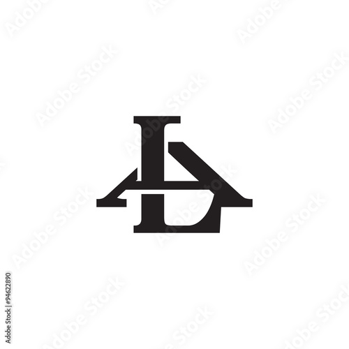Letter A and L monogram logo