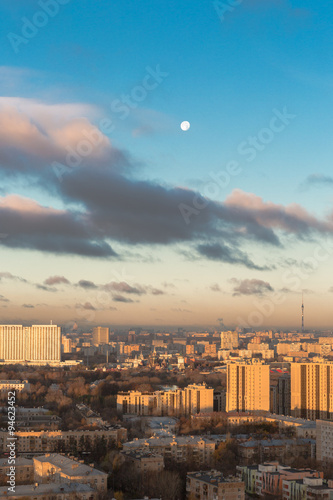 Sky over a Moscow