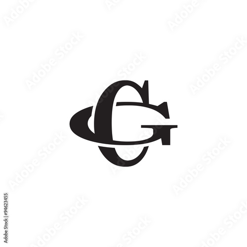 Letter G and C monogram logo