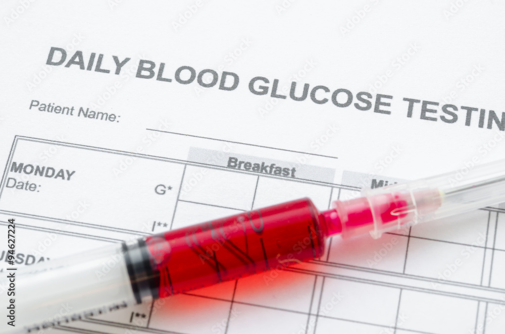 Focus daily blood glucose testing. Focus daily blood glucose testing.