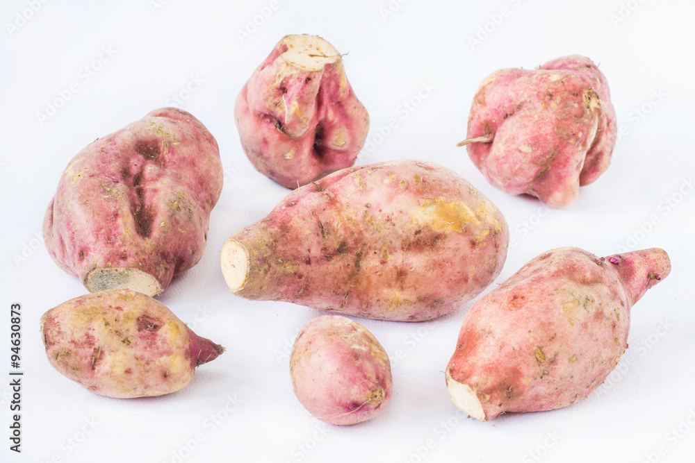 Potato isolated white background Potato isolated white background