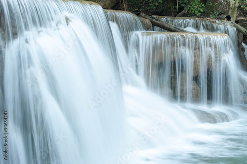 backgroud of waterfall  waterflow texture