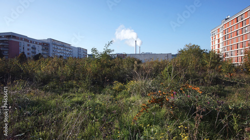  friche urbaine en banlieue parisienne 