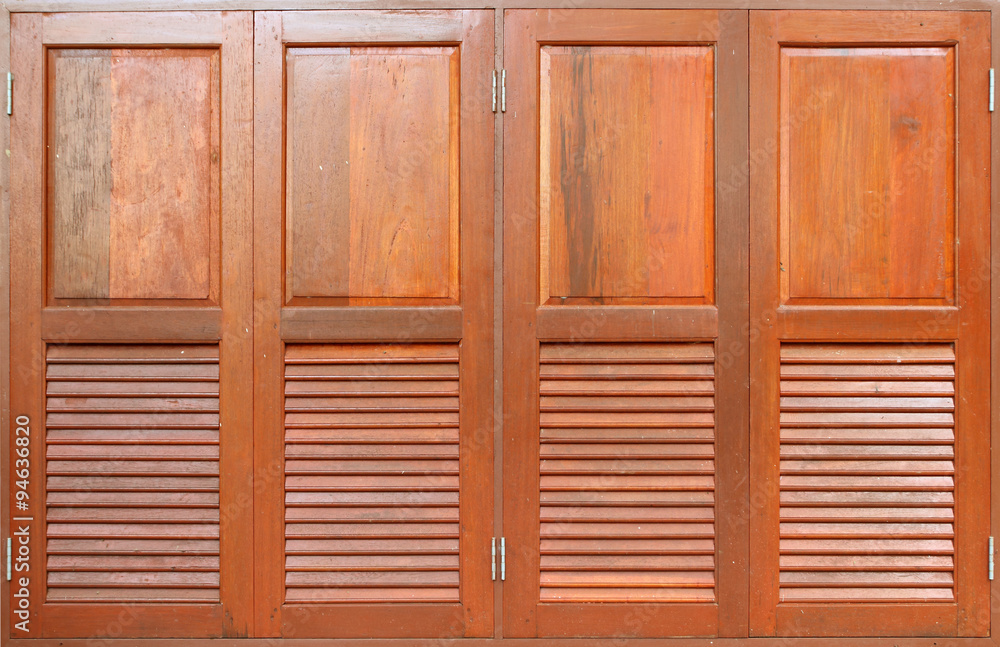 Old wooden door Old wooden door