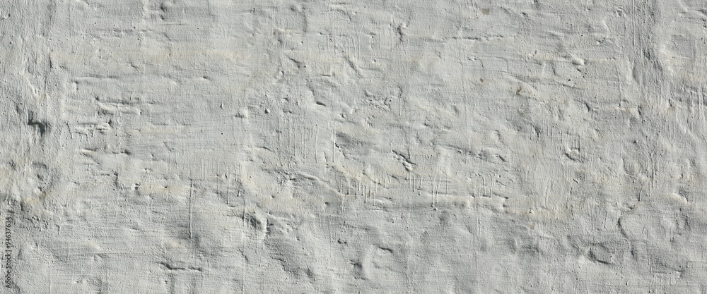 White Ancient Rough Bumpy Brick Wall Background