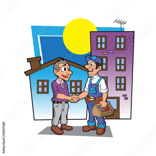 handyman handshake