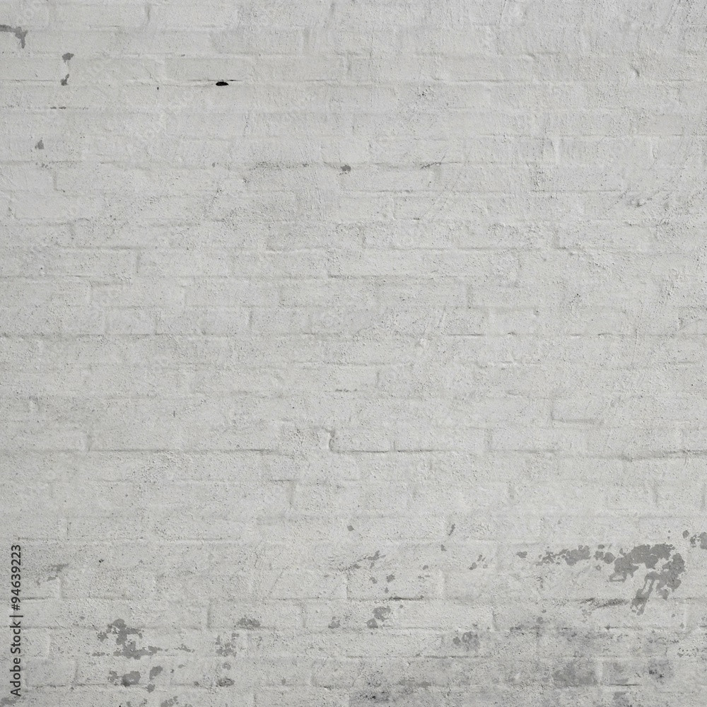 Old Rustic White Brick Wall With Painted Plaster layer Texture Old Rustic White Brick Wall With Painted Plaster layer Texture